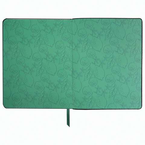 Тетрадь А5 (168×208мм) 80л, кожзам, клетка, бумага 70г/м, BRAUBERG_Серия_Название5, к