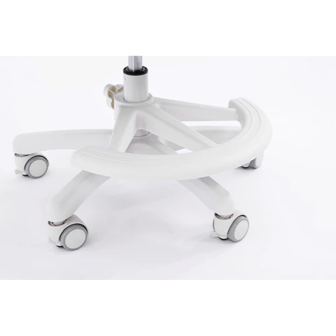 Кресло детское с подставкой для ног BRABIX KIDS «MG-215», сетка/ткань TW, серое