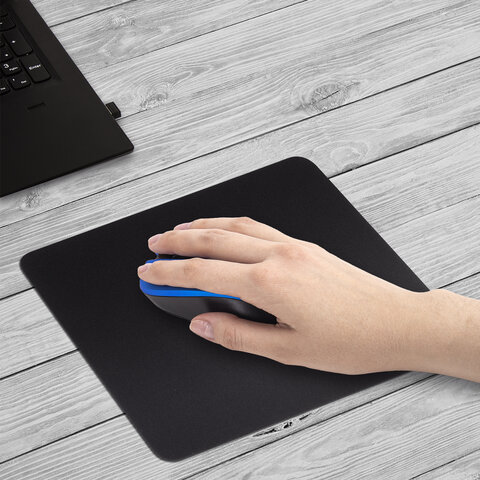 Мышь беспроводная с бесшумным кликом SONNEN V18, USB, 800/1200/1600 dpi, 4 кнопки, синяя