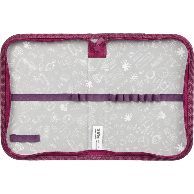 Пенал КОМУС Три богатыря Аленушка, 1отд., ткань,190×130 мм, ПКТ 04-20