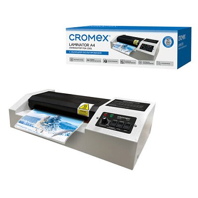 Ламинатор CROMEX (КРОМЕКС) FGK-230L, формат А4, толщина пленки 60-250 мкм, скорость 50 см/мин