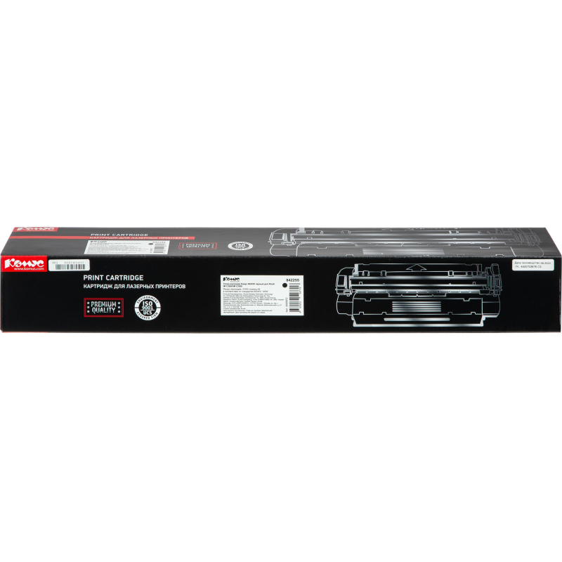 Тонер-картридж Комус 842255 чер. для Ricoh IM C3000/IM C3500