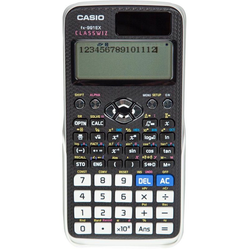 Калькулятор научный CASIO научный FX-991EX 10+2 разряд., 552 мат. действ