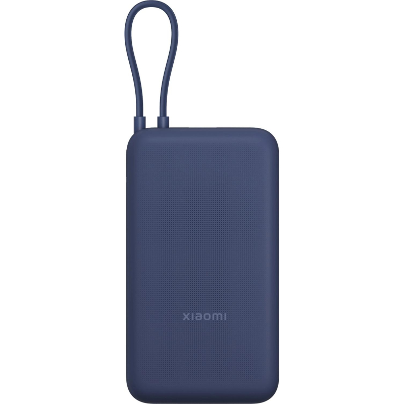 превью Внешний аккумулятор Xiaomi 33W 20000mAh (встр. кабель) синий GL BHR8975GL