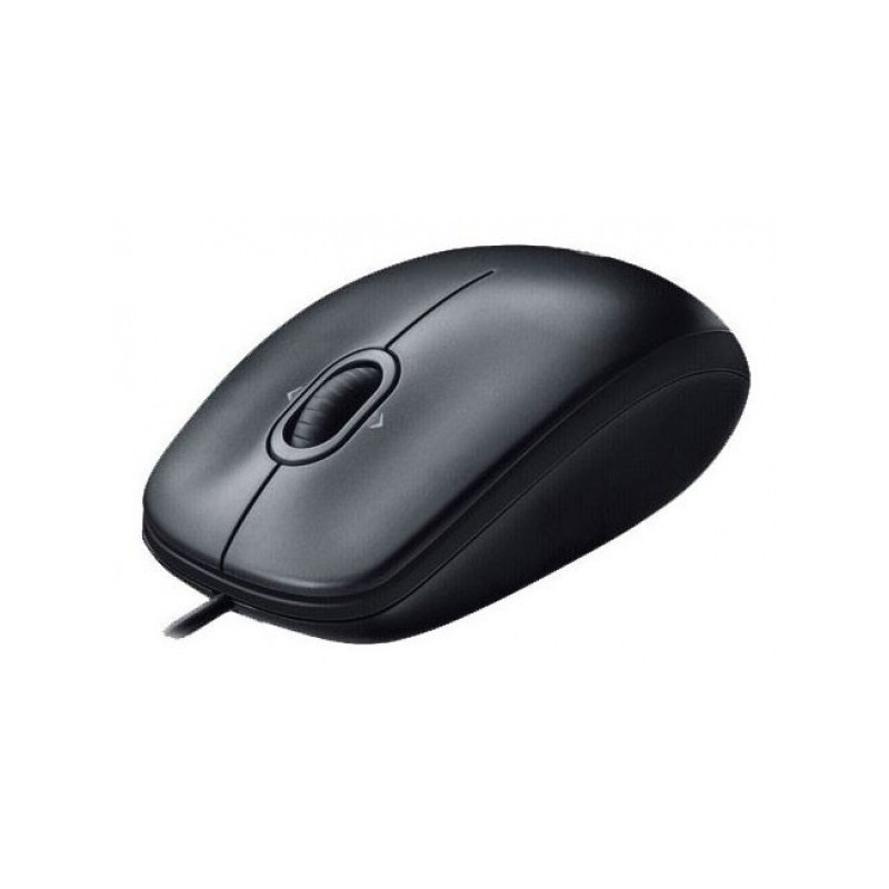 Мышь компьютерная Logitech Logitech Mouse M100 Black USB (910-001604)