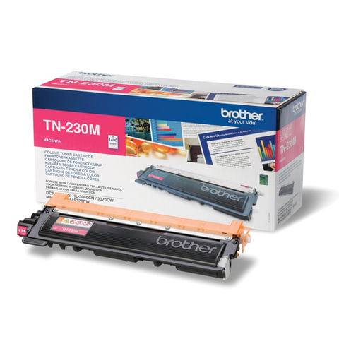 превью Картридж лазерный BROTHER (TN230M) DCP-9010CN/MFC-9120CN и другие, пурпурный, оригинальный
