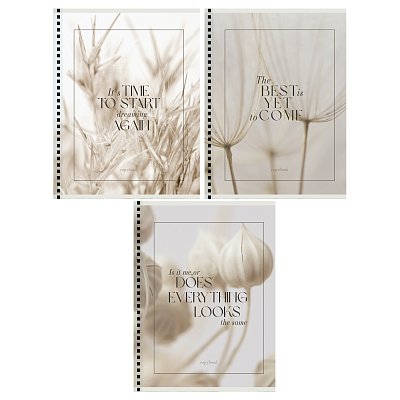 Тетрадь 80л., А5, клетка на гребне GreenwichLine «View», матовая ламинация, 70г/м2