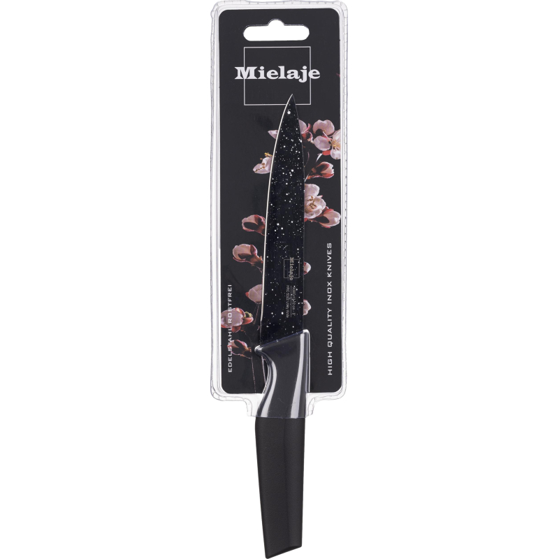 Нож кухонный Santoku 12.5 см. рукоять Soft Touch, Mielaje