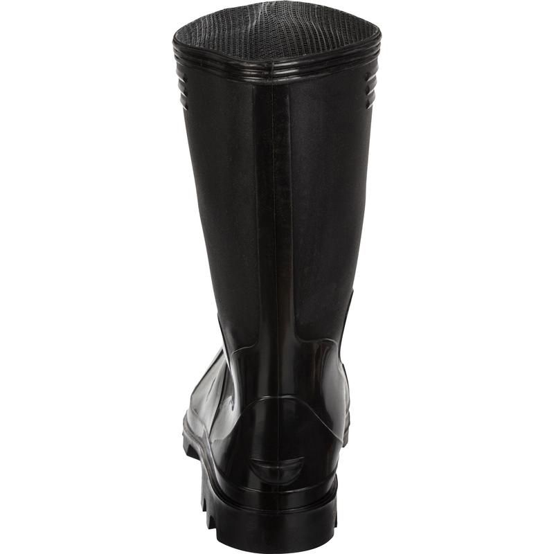 Сапоги мужские М-120 У ПВХ утепленные черные (размер 46)