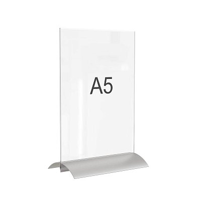 Подставка настольная для рекламных материалов Attache A5 двухсторонняя пружинный механизм