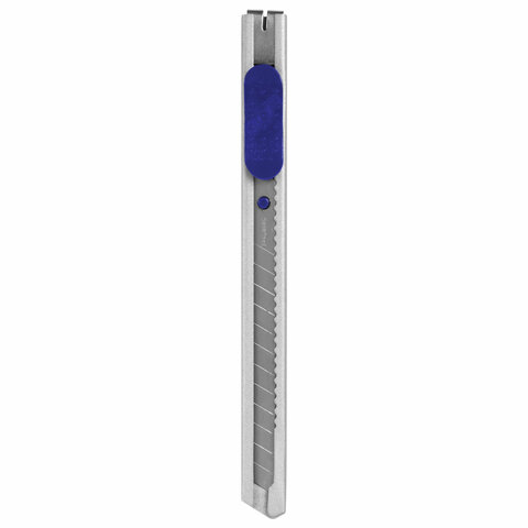 Нож канцелярский 9 мм BRAUBERG «Extra 60» металлический, подвес, 237085