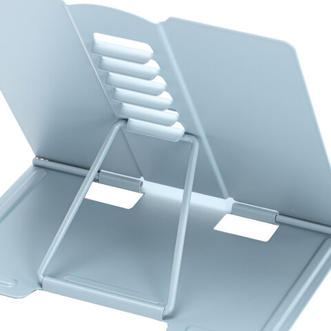 Подставка для книг и учебников BRAUBERG KIDS mini «Panda» с таблицей умножения, регулируемый угол наклона, металлическая