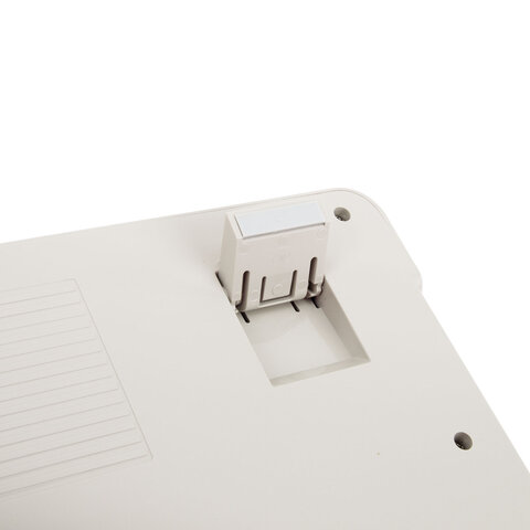 Клавиатура проводная USB, 102+98 клавиш, LED-подсветка, SONNEN K620, слоновая кость / серая