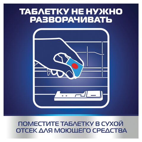 Таблетки для посудомоечных машин Finish All in 1 Max (25 штук в упаковке)