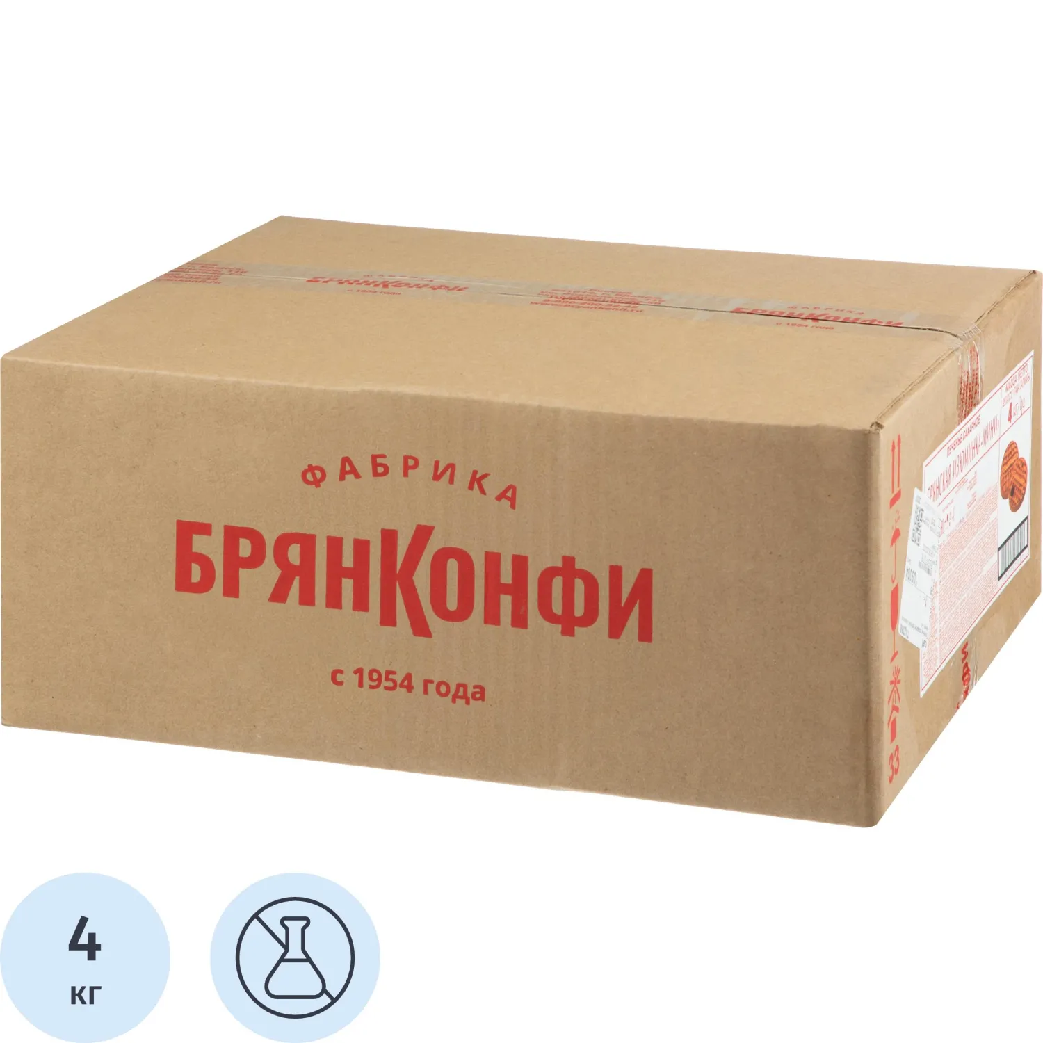 Печенье сахарное Брянконфи Брянская изюминка мини с изюмом 4 кг