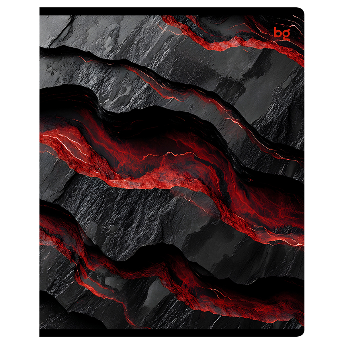 Тетрадь 48л., А5, клетка BG «Marble», глянцевая ламинация, микро sandy-touch лак