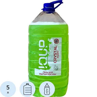 Средство для мытья посуды IQUP Purity Сrystal 5 л ПЭТ