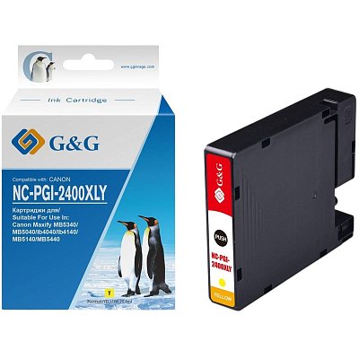 Картридж струйный GG PGI-2400XL Y жел. для Canon MAXIFY iB4040/ МВ5040