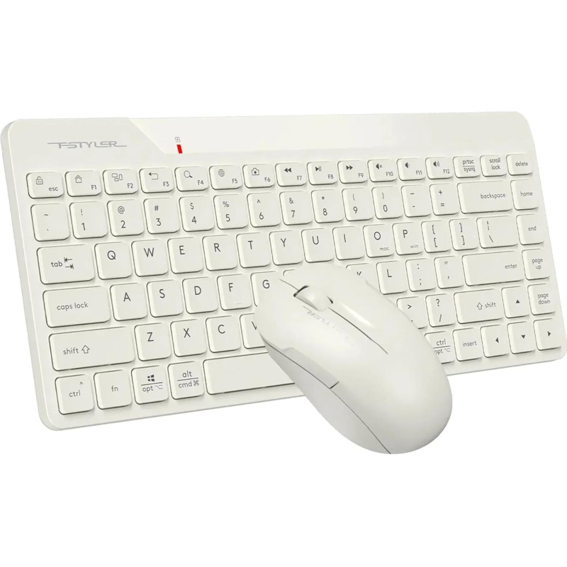Набор клавиатура+мышь A4Tech Fstyler (FG2200 AIR2 BEIGE)беж. USB беспр. slim