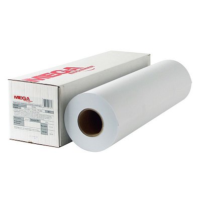 Бумага широкоформатная MEGA Engineer, BrightWhite (А2), ф.420мм, нам.150м,