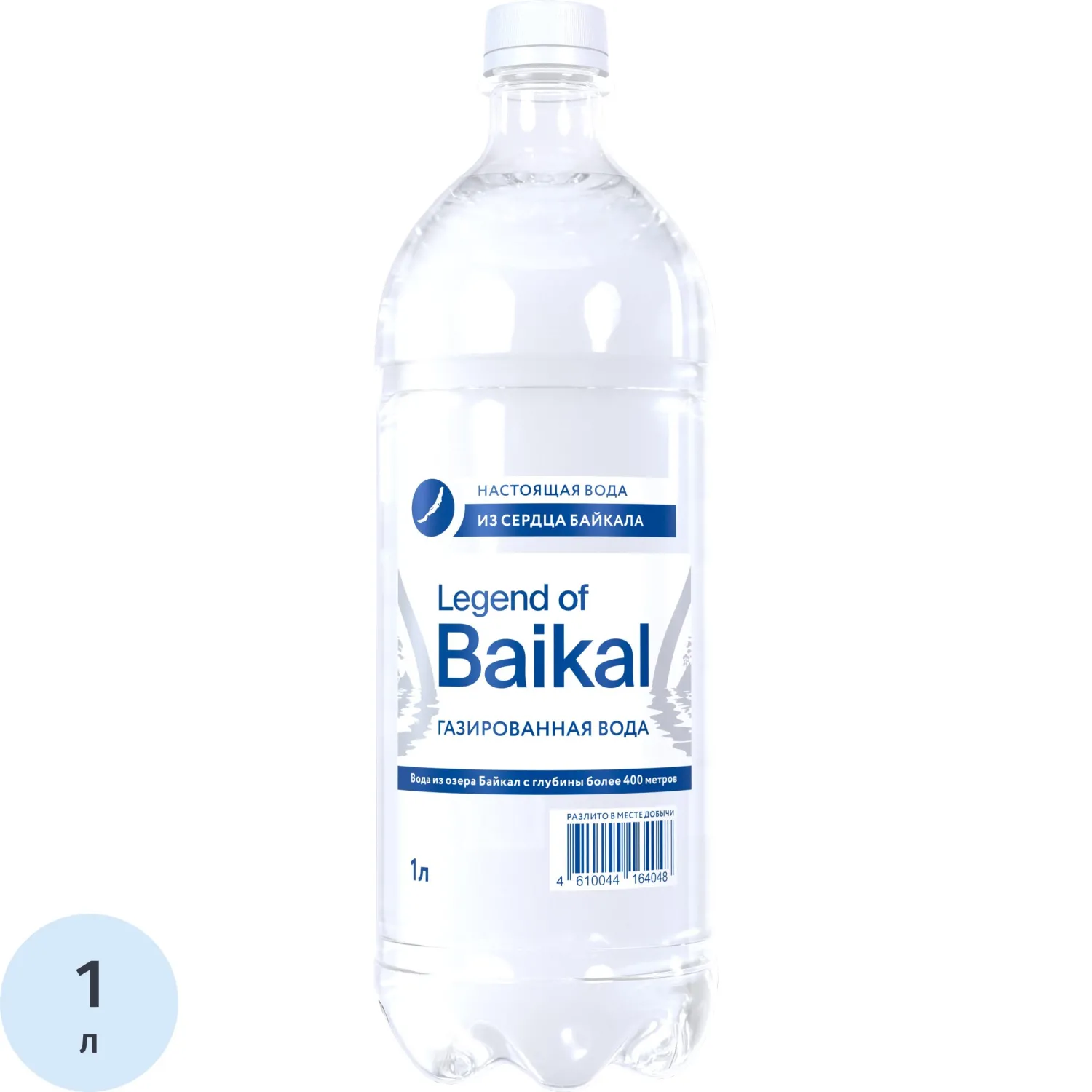 превью Вода питьевая Legend of Baikal газ ПЭТ 1л