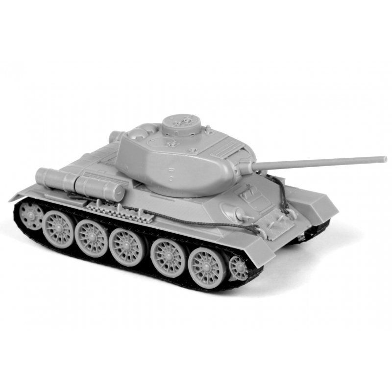 Модель для сборки ТАНК «Средний советский Т-34/85», масштаб 1:72, ЗВЕЗДА, 5039