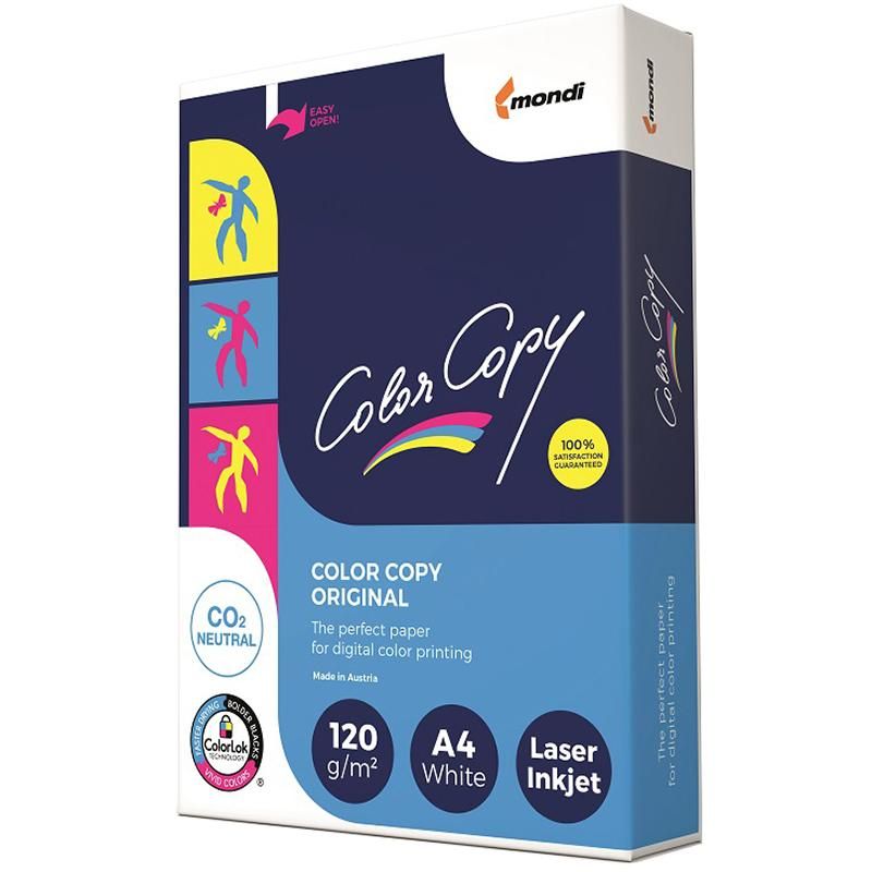 Бумага для цветной лазерной печати Color Copy (А4, 120 г/кв. м, 250 листов)