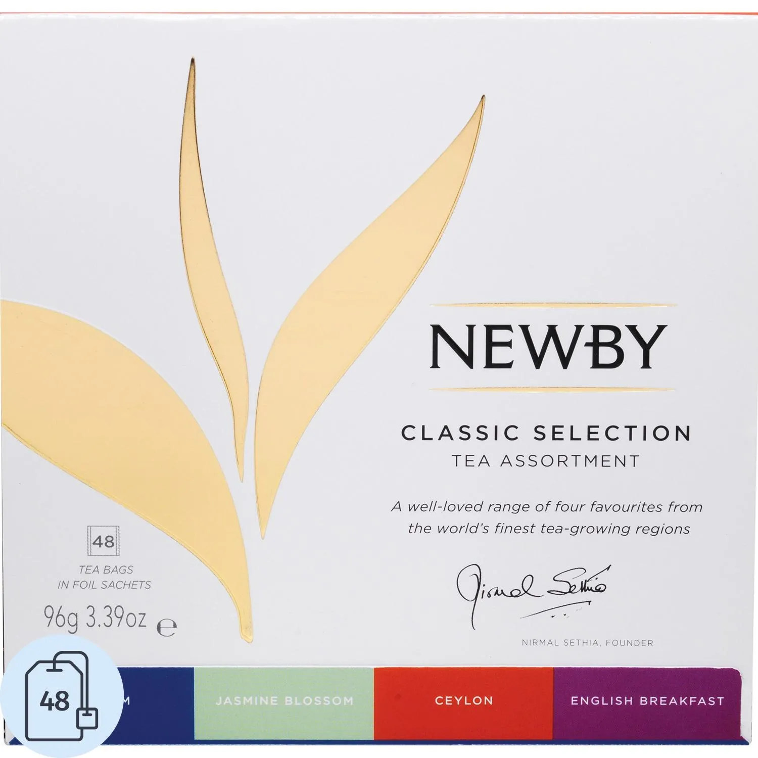 Чай ассорти Newby Finest Blend 48 пакетиков