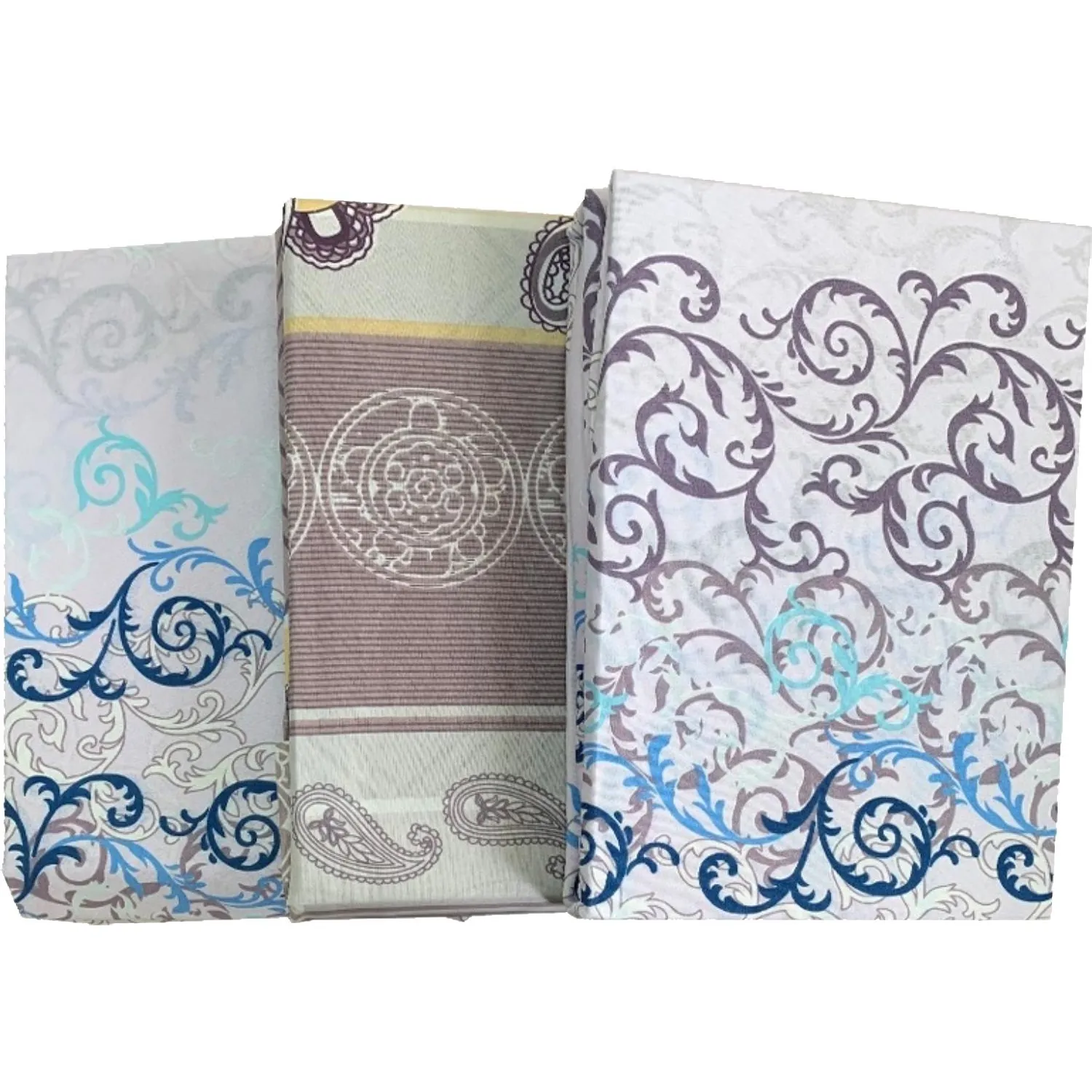 Постельное белье 1.5 сп полиэстр 55гр/м2 (нав. 70×70-1 шт. ), асс, 10кмп/уп