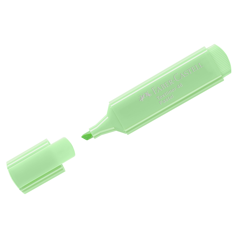 превью Текстовыделитель Faber-Castell «46 Pastel», светло-зеленый, 1-5мм