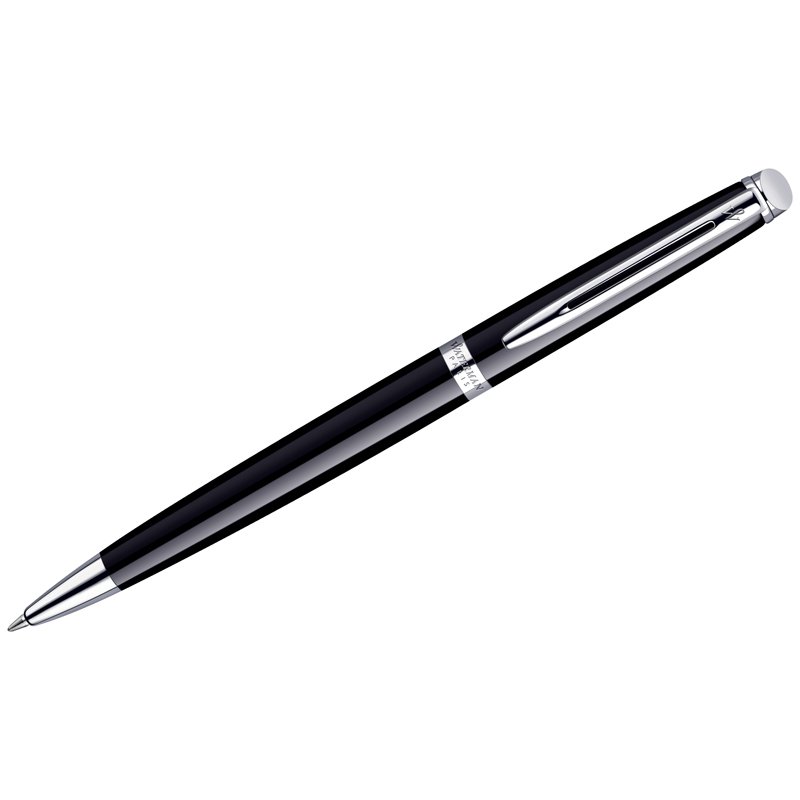 превью Ручка шариковая Waterman «Hemisphere Mars Black PT» синяя, 1.0мм, подарочная упаковка