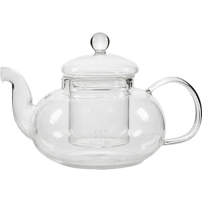 Чайник заварочный AROMA, объем:850 мл (боросиликатное стекло)008246