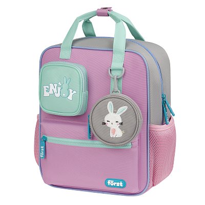 Рюкзак Först F-Kids «Enjoy! » 30.5×25.5×12см, 1 отделение, 5 карманов, эргономичная спинка