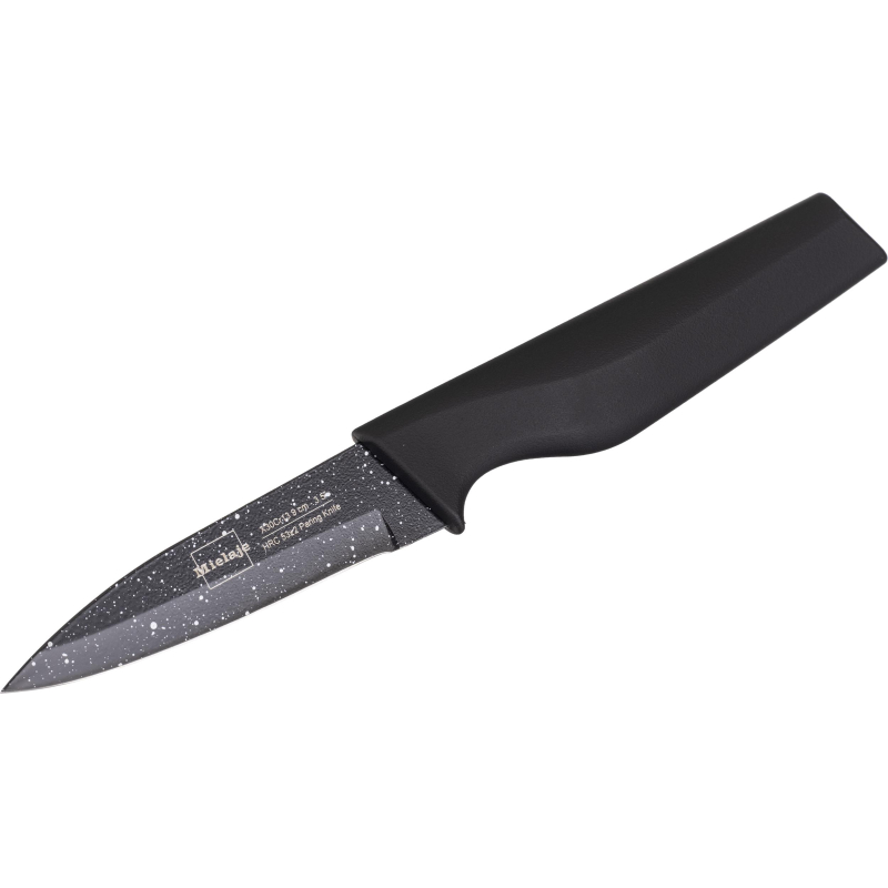 Нож для чистки овощей Santoku 9 см. рукоять Soft Touch, Mielaje