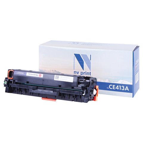 превью Картридж лазерный NV PRINT (NV-CE413A) для HP LJ M351a/375nw/451dn/475dn, пурпур, ресурс 2600 страниц