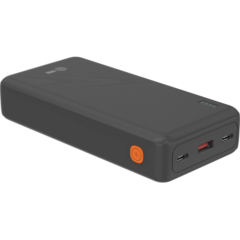 Внешний аккумулятор Cactus CS-PBFSDA-20000 20000mAh 4.5A USB-A/2xUSB-C черн
