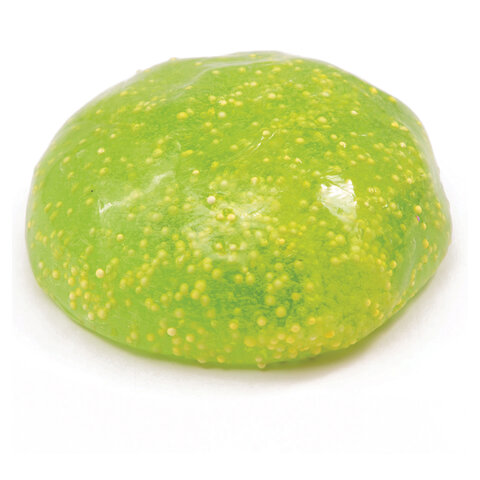 Слайм Slime «Clear-slime. Изумрудный город», зеленый, с пенопласт. шариками, аромат ассорти, 250г