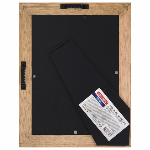 Рамка из мангового дерева BRAUBERG LOFT BROWN STONE, фото 13×18см, акриловый экран, 17×22 см