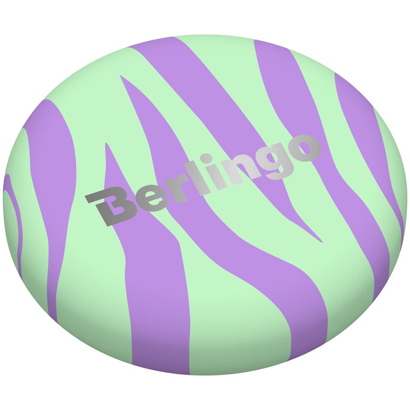 Ластик Berlingo «Zebra» круглый, термопластичная резина, 36×36×11мм