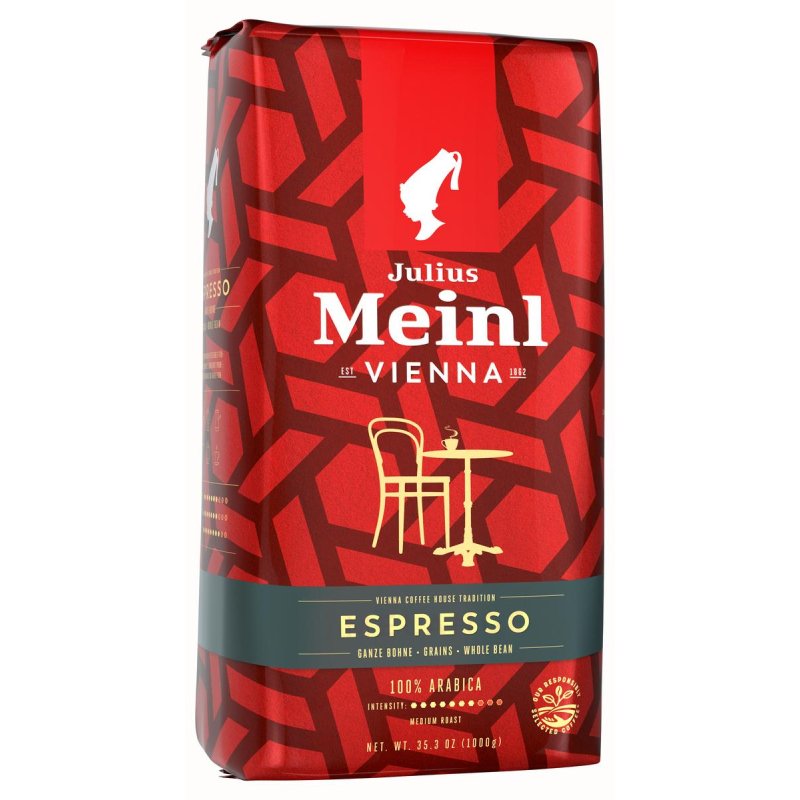 Кофе в зернах Julius Meinl Vienna Espresso,100% арабика, 1кг