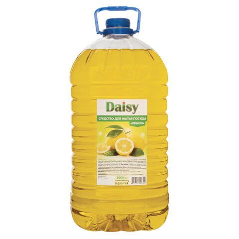 превью Средство для мытья посуды 5 лDAISY «Лимон»ПЭТ