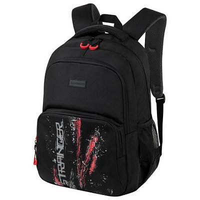 Рюкзак BRAUBERG CONCEPT универсальный, 2 отделения, светоотражающий принт, Stranger, 45×30х18 см