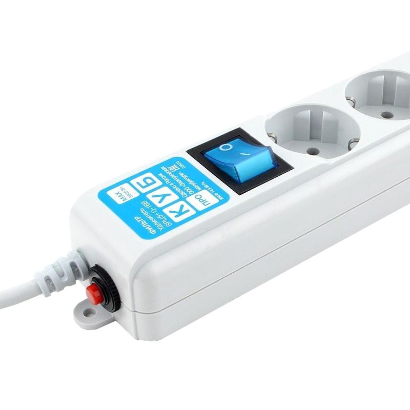 Сетевой фильтр Power Cube PRO, 3.0 м белый 16А/3.5кВт(SPL(5+1)-16B-P-3М)