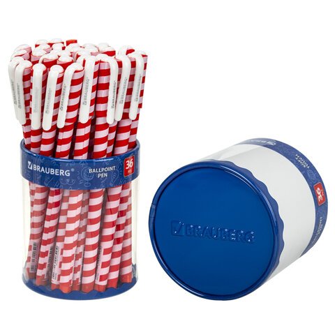 Ручка шариковая BRAUBERG SOFT TOUCH STICK «TWIST», СИНЯЯ, мягкое покрытие, узел 0.7 мм