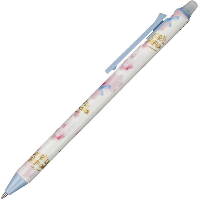 Ручка гелевая автомат. MG Sakura Time, стир., д. ш.0.7 мм, син, асс