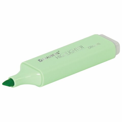 Текстовыделитель BRAUBERG «ORIGINAL PASTEL», МЯТА, линия 1-5 мм