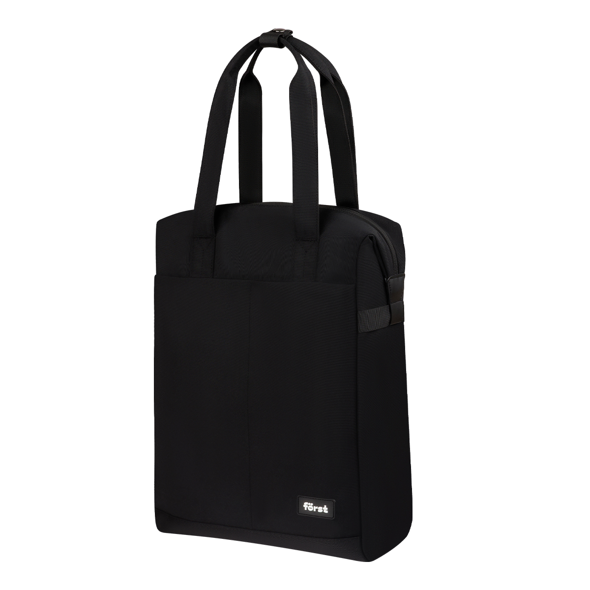 превью Рюкзак Först F-Casual «Dark Black» 42×28.5×12.5см, 1 отделение, 1 карман, уплотненная спинка