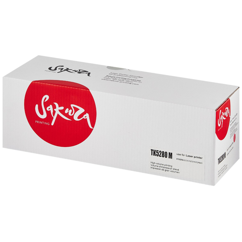 Картридж лазерный SAKURA TK-5280M пур. для Kyocera Mita ECOSYS P6235cdn
