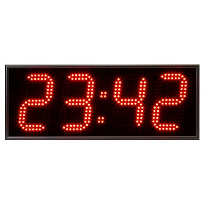 Часы настенные Импульс Электронное табло 415-T-ER2 (52×20×6.5 см)