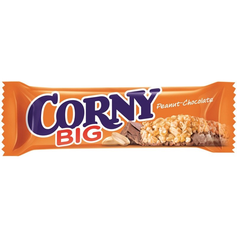 Мюсли батончик Corny Big злаковый, арахис с мол.шоколадом 50г арт ...